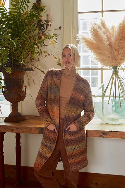 Cardigan Ottilia Lang Yarns Harmony by LANGYARNS SWITZERLAND - Image 3
