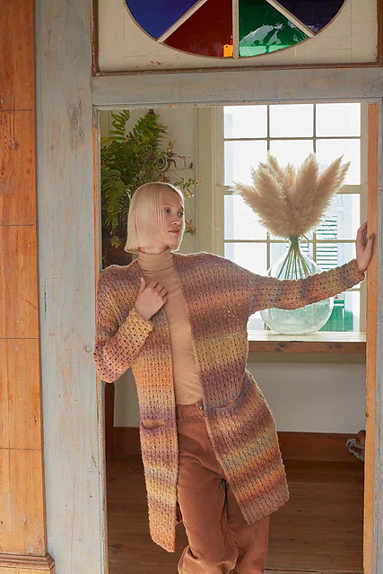 Cardigan Ottilia Lang Yarns Harmony by LANGYARNS SWITZERLAND - Image 4