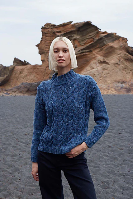 Sweater Philippa by LANGYARNS SWITZERLAND - Image 4