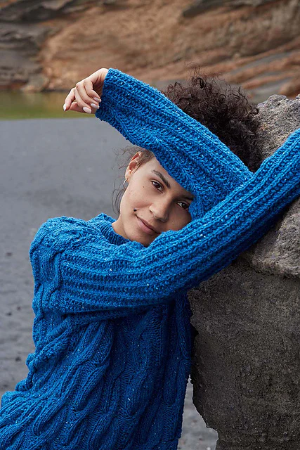 Sweater Rahel by LANGYARNS SWITZERLAND - Image 3