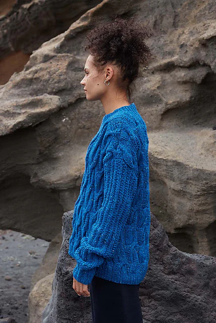 Sweater Rahel by LANGYARNS SWITZERLAND - Image 4