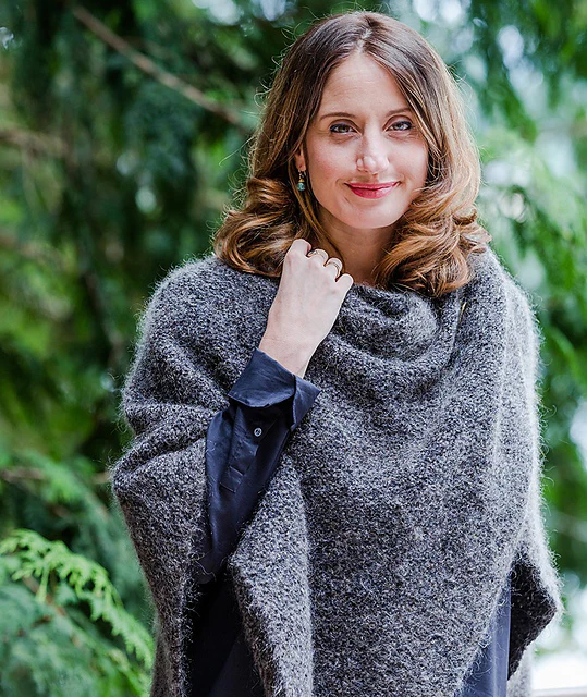 Quadrangle Wrap by Churchmouse Yarns and Teas - Image 4