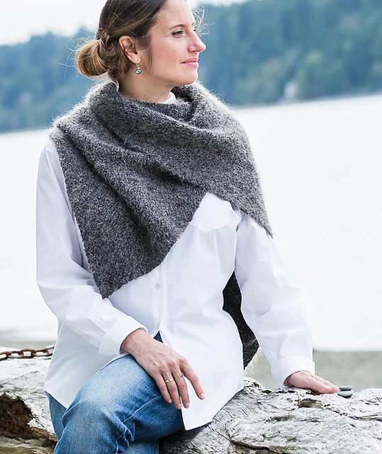 Quadrangle Wrap by Churchmouse Yarns and Teas - Image 7