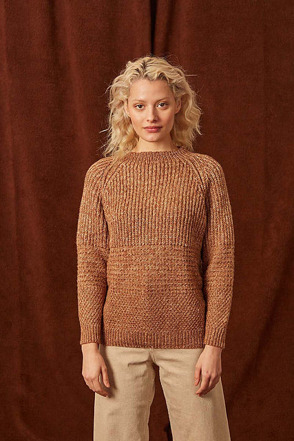 Raglan sweater Oprah by LANGYARNS SWITZERLAND - Image 4
