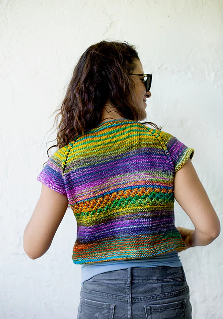 Rainbow Shrug by Urth Yarns - Image 2