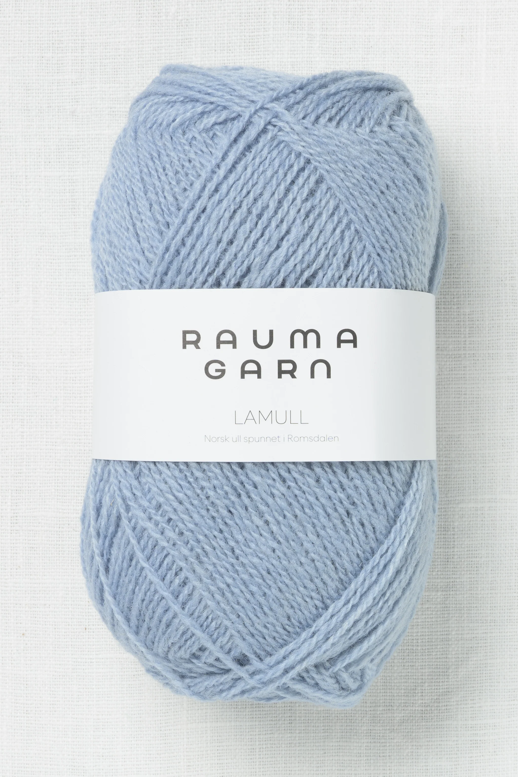 Rauma 2-Ply Lamullgarn 37 Blue Poodle