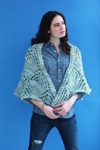 Reade Shawl by Kalurah Hudson - Image 2