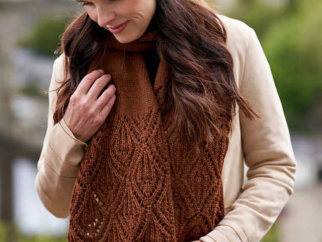 Redmire Lace Hat & Scarf by Sarah Hatton - Image 3