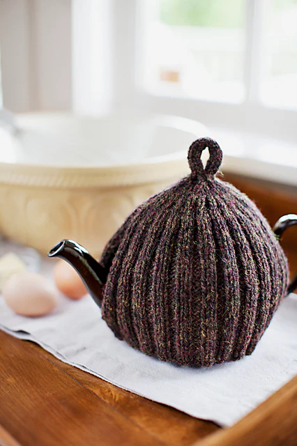 Ribbed & Ruffled Tea Cozies by Churchmouse Yarns and Teas - Image 2