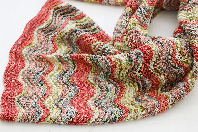 Rio Grande Shawl by Lena Skvagerson - Image 5
