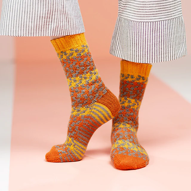 Roar Hand Knit Socks by Winwick Mum - Image 2