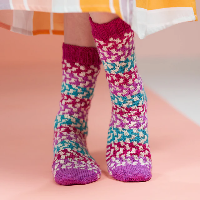 Roar Hand Knit Socks by Winwick Mum - Image 3