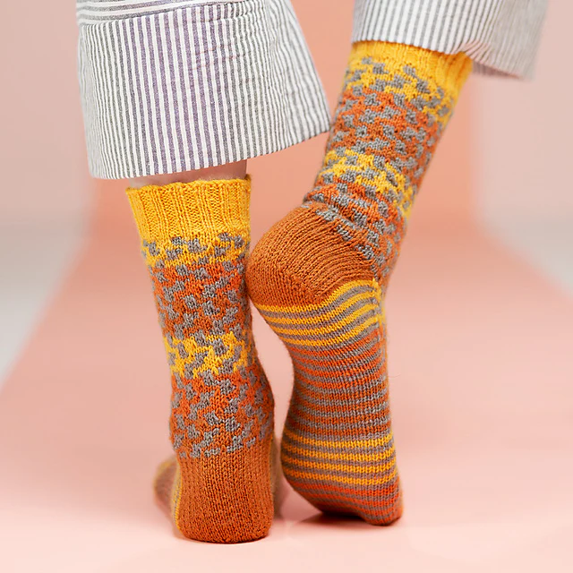 Roar Hand Knit Socks by Winwick Mum - Image 4