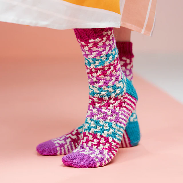 Roar Hand Knit Socks by Winwick Mum - Image 5