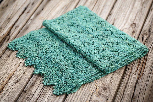 Rockrose Wrap by Charlotte Walford - Image 2