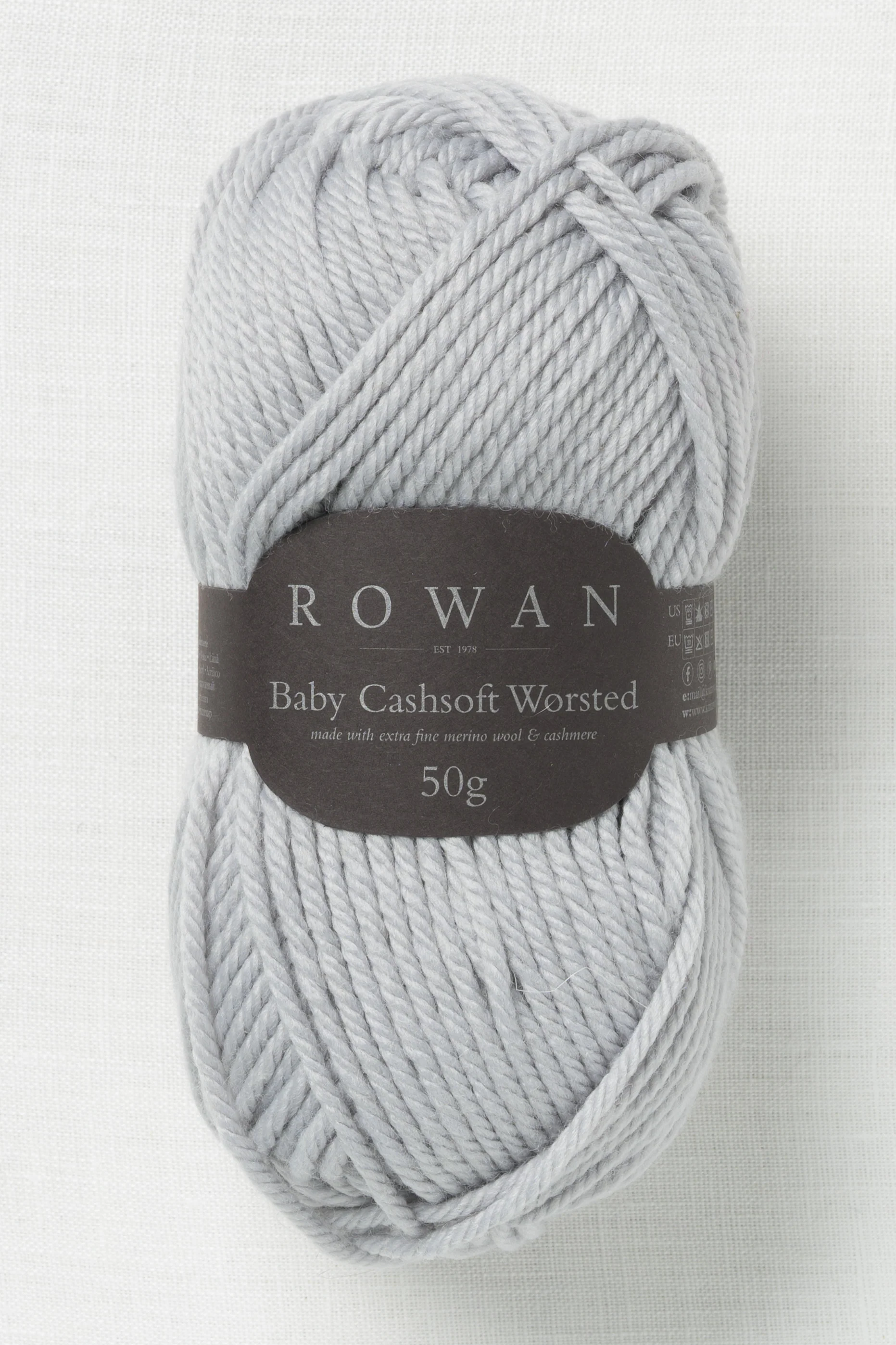 Rowan Baby Cashsoft Worsted 10011 Silver
