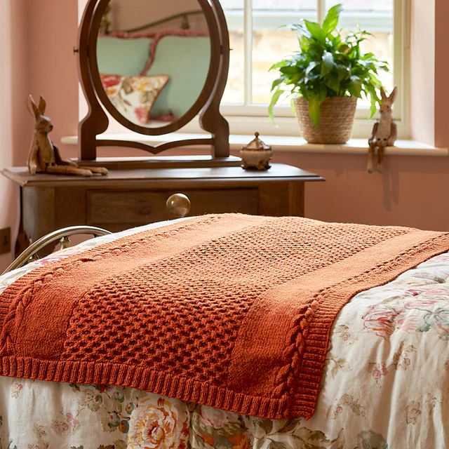 Ruskin Cable Bed Runner by Jenny Watson - Image 3