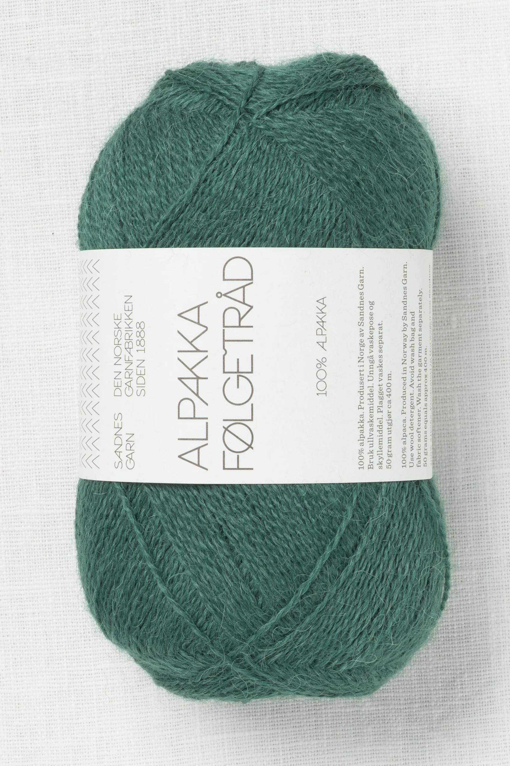 Sandnes Garn Alpakka Folgetrad 7772 Rain Forest