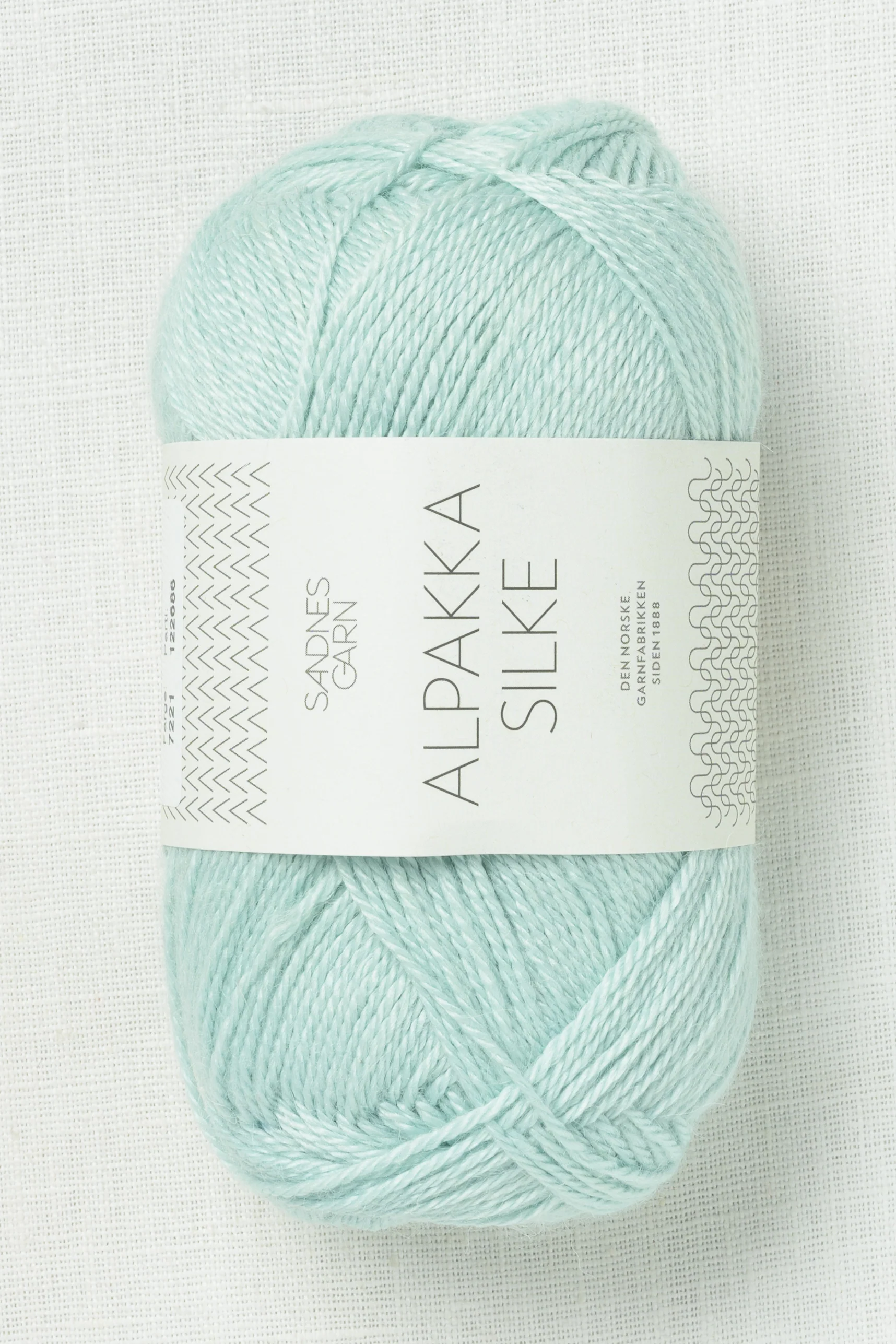 Sandnes Garn Alpakka Silke 7221 Fair Aqua (Final Few)