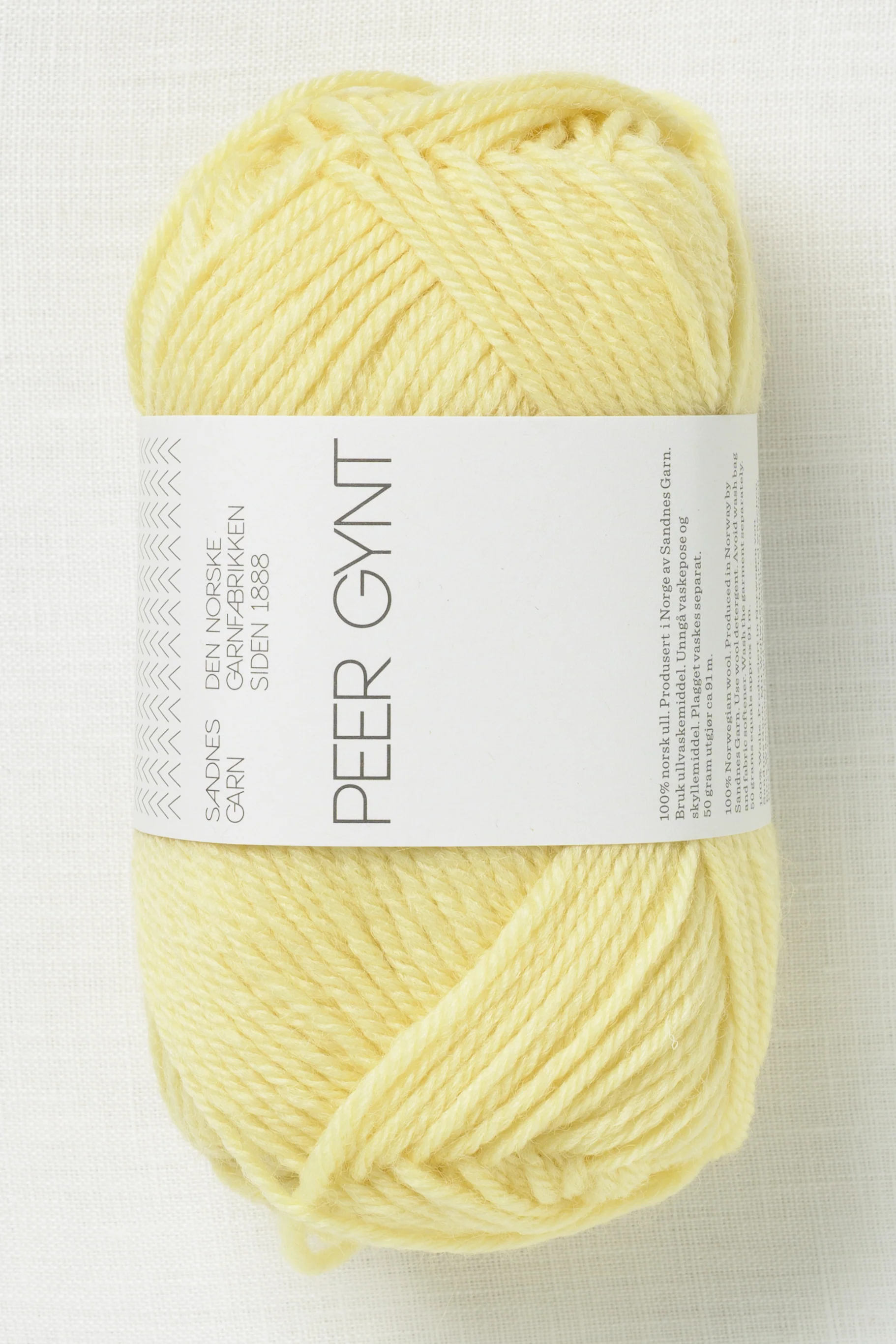 Sandnes Garn Peer Gynt 9602 Lemonade