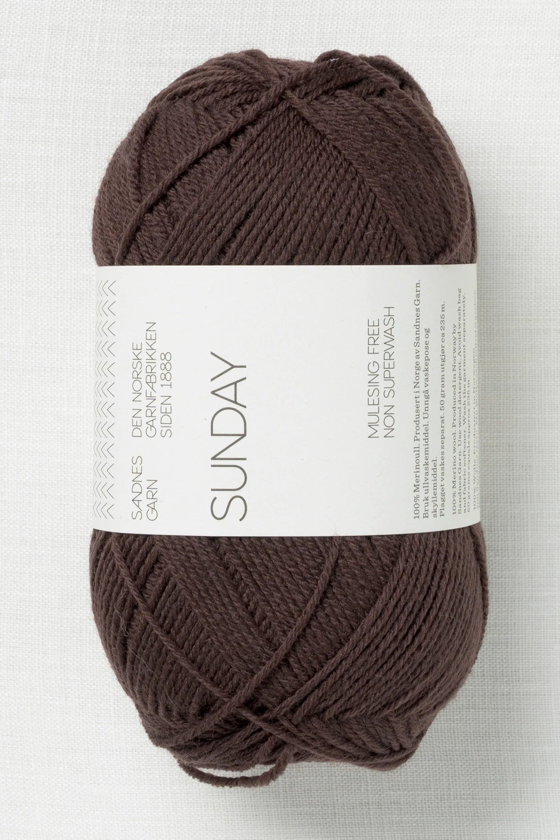 Sandnes Garn Sunday 3591 Chocolate Plum