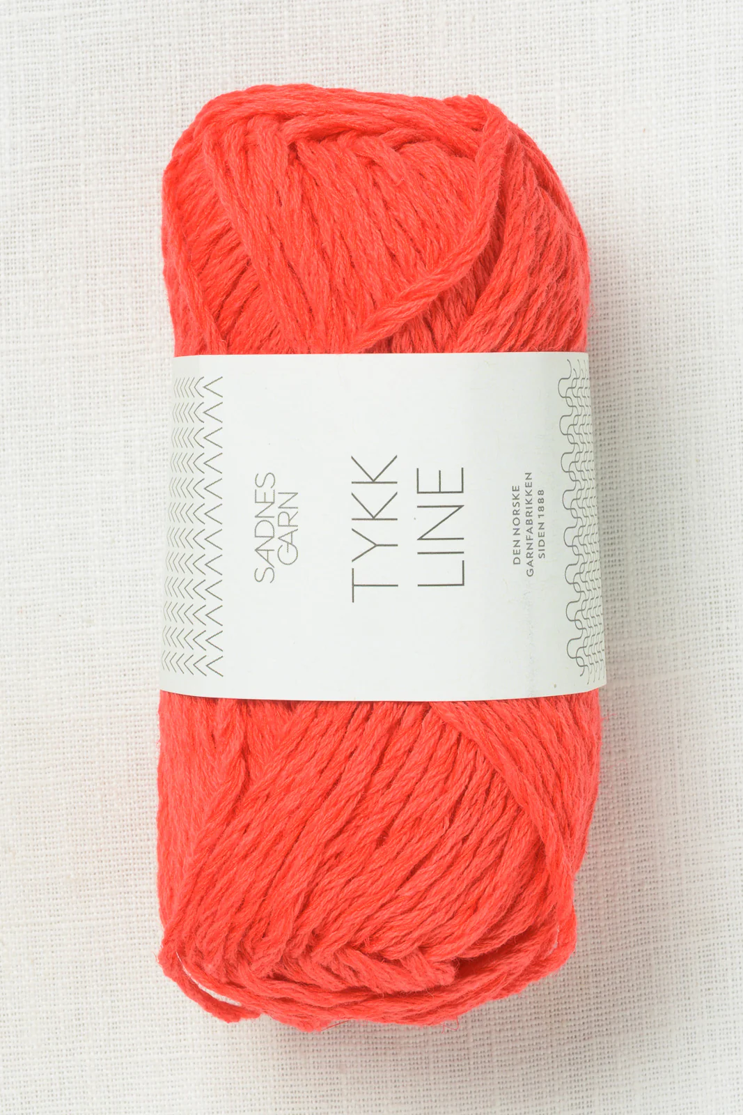 Sandnes Garn Tykk Line 4108 Flame Scarlet (Final Few)