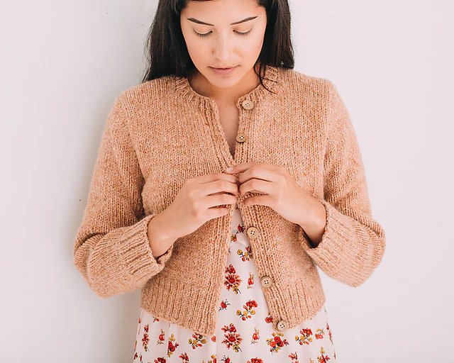 Sassy Cardigan Sweater by Bonnie Desroches - Image 4