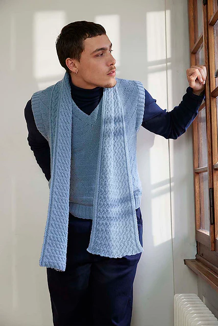 Scarf Polina by LANGYARNS SWITZERLAND - Image 3