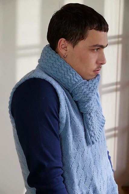 Scarf Polina by LANGYARNS SWITZERLAND - Image 4
