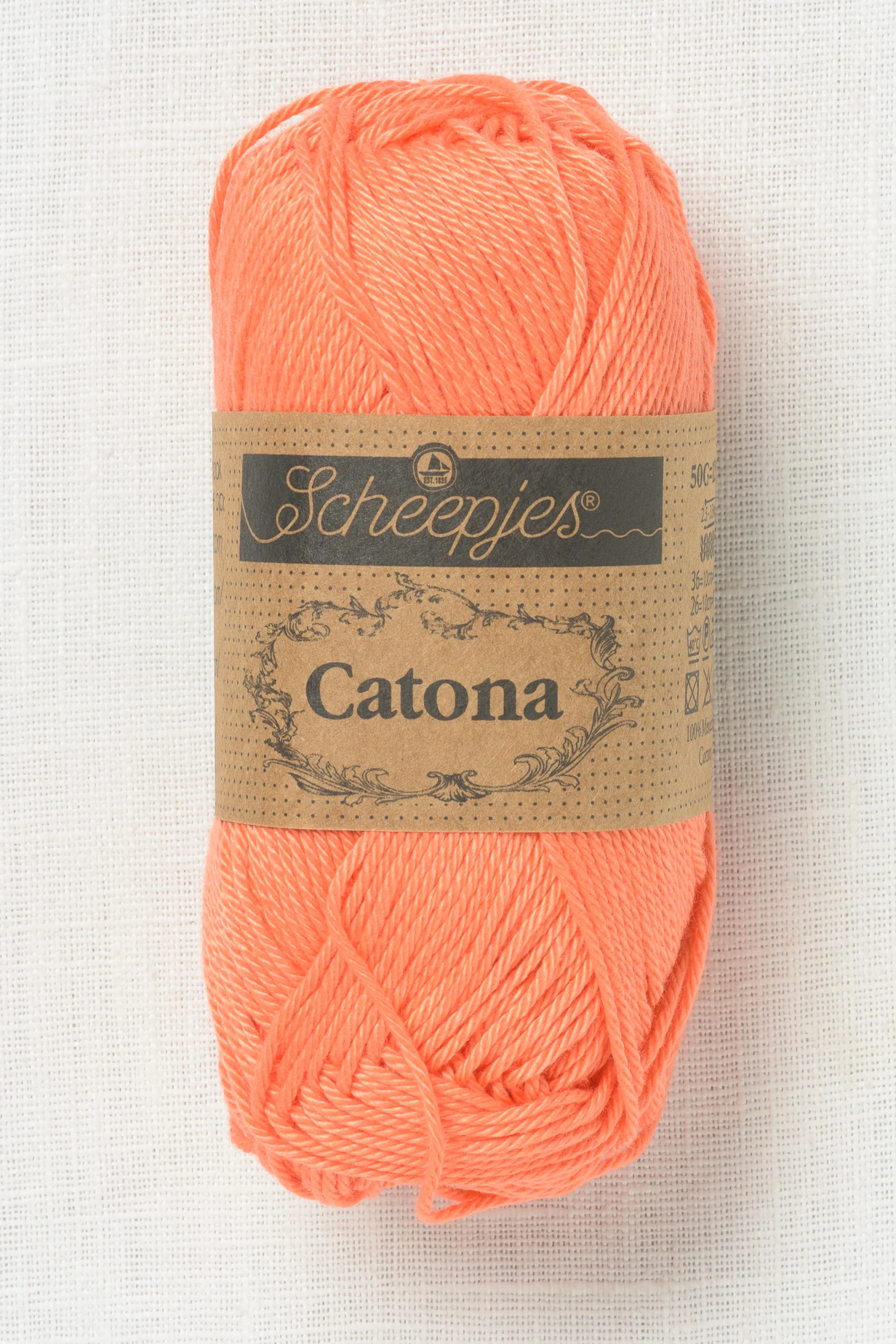 Scheepjes Catona 50g 410 Rich Coral