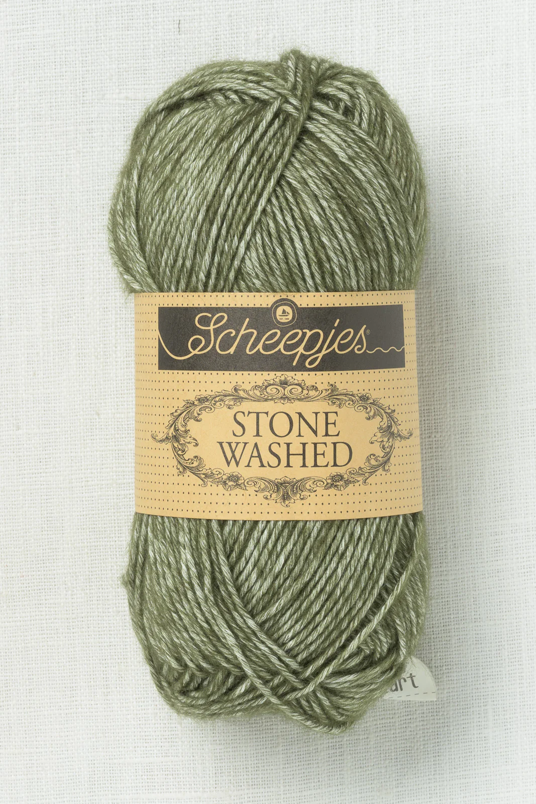 Scheepjes Stone Washed 851 Chlorite Green