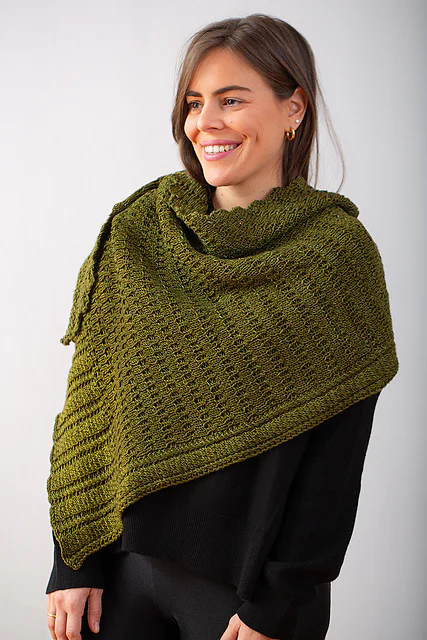 Serpentine Column Shawl by Catherine Salter Bayar - Image 2