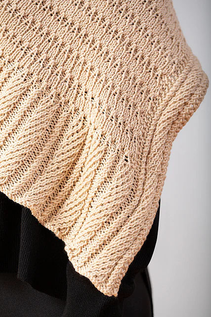 Serpentine Column Shawl by Catherine Salter Bayar - Image 4
