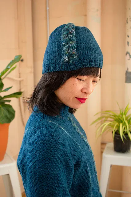 Shana Sweater + Hat by Stephanie Earp - Image 12