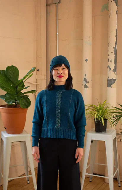 Shana Sweater + Hat by Stephanie Earp - Image 2
