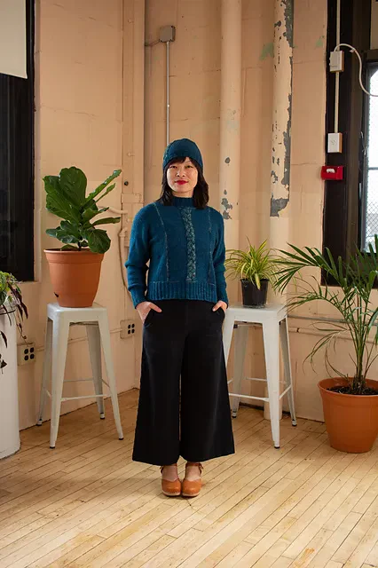 Shana Sweater + Hat by Stephanie Earp - Image 3