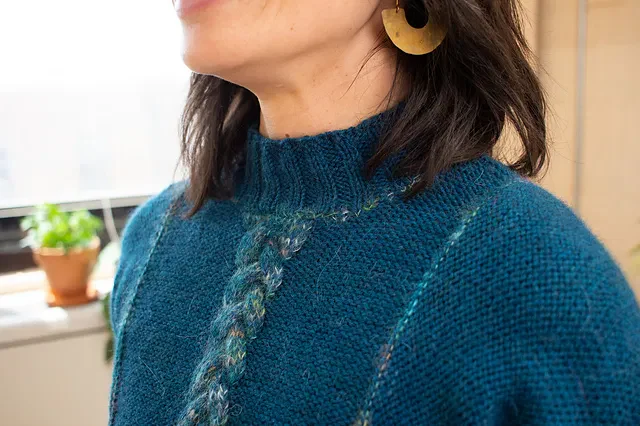Shana Sweater + Hat by Stephanie Earp - Image 7
