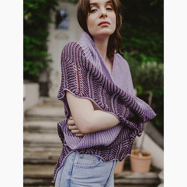 Shawl Visteria by Julia-Maria Hegenbart - Image 6