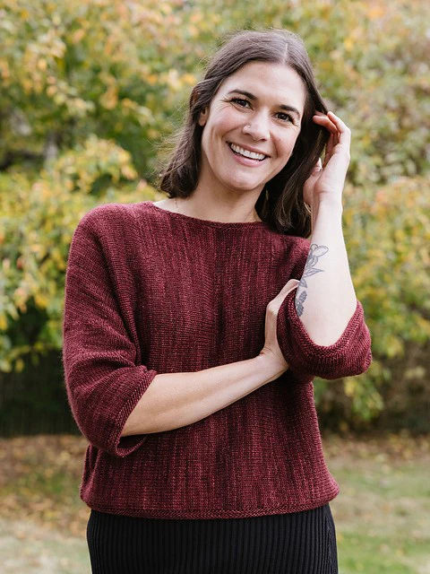 Sideways Tee by Churchmouse Yarns and Teas - Image 2