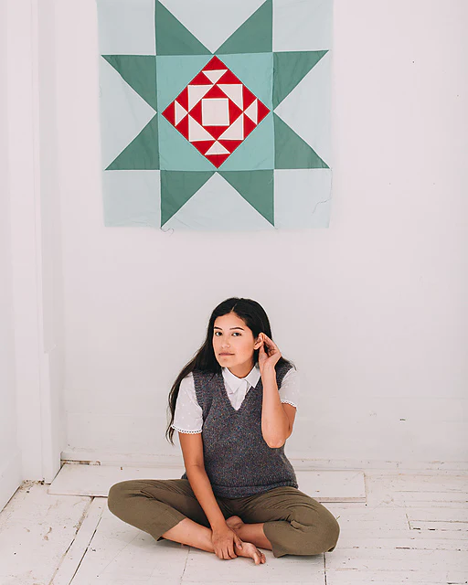 Simple Pie Vest - Adult by Peace Fleece - Image 3