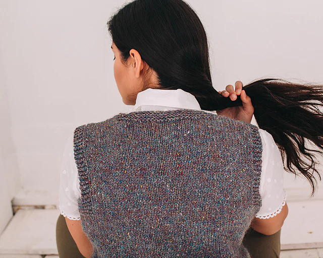 Simple Pie Vest - Adult by Peace Fleece - Image 4