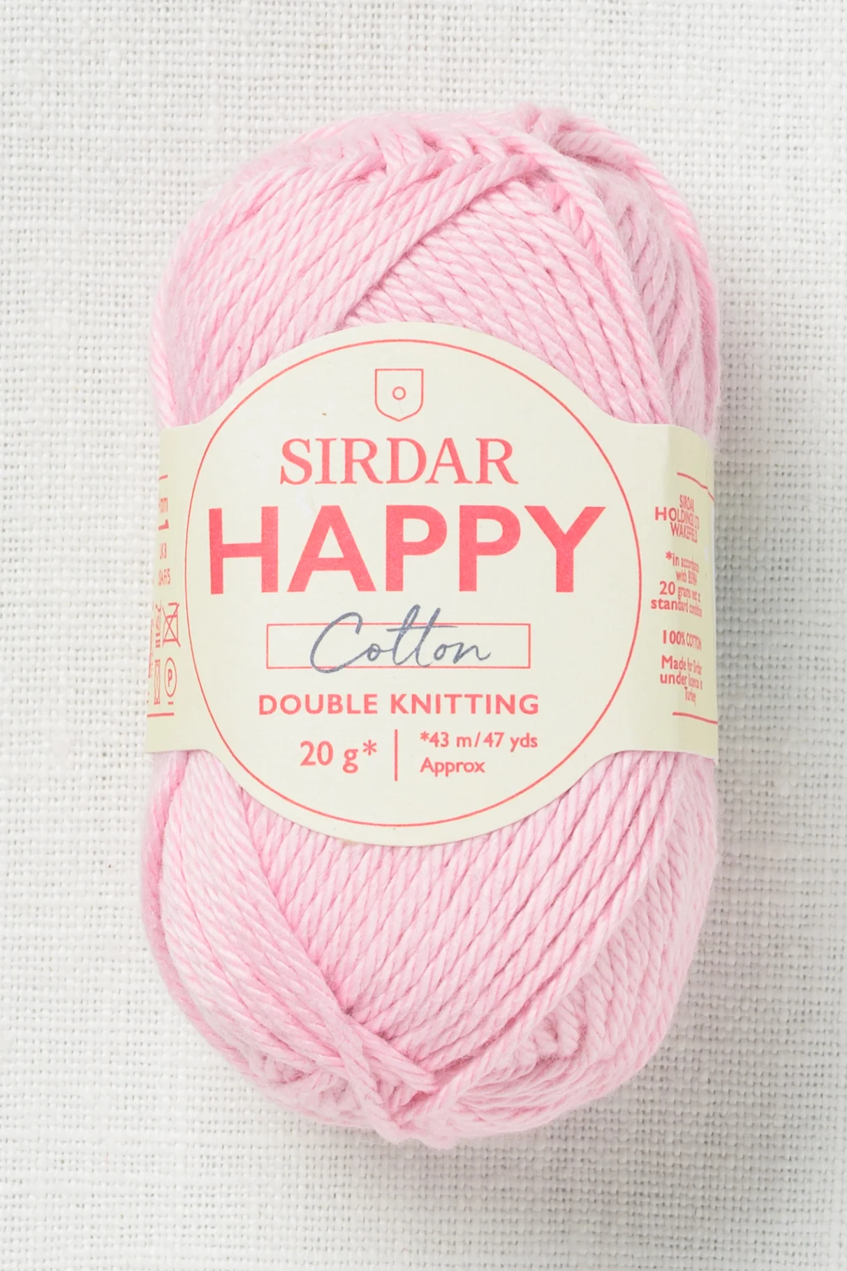 Sirdar Happy Cotton DK 760 Flamingo