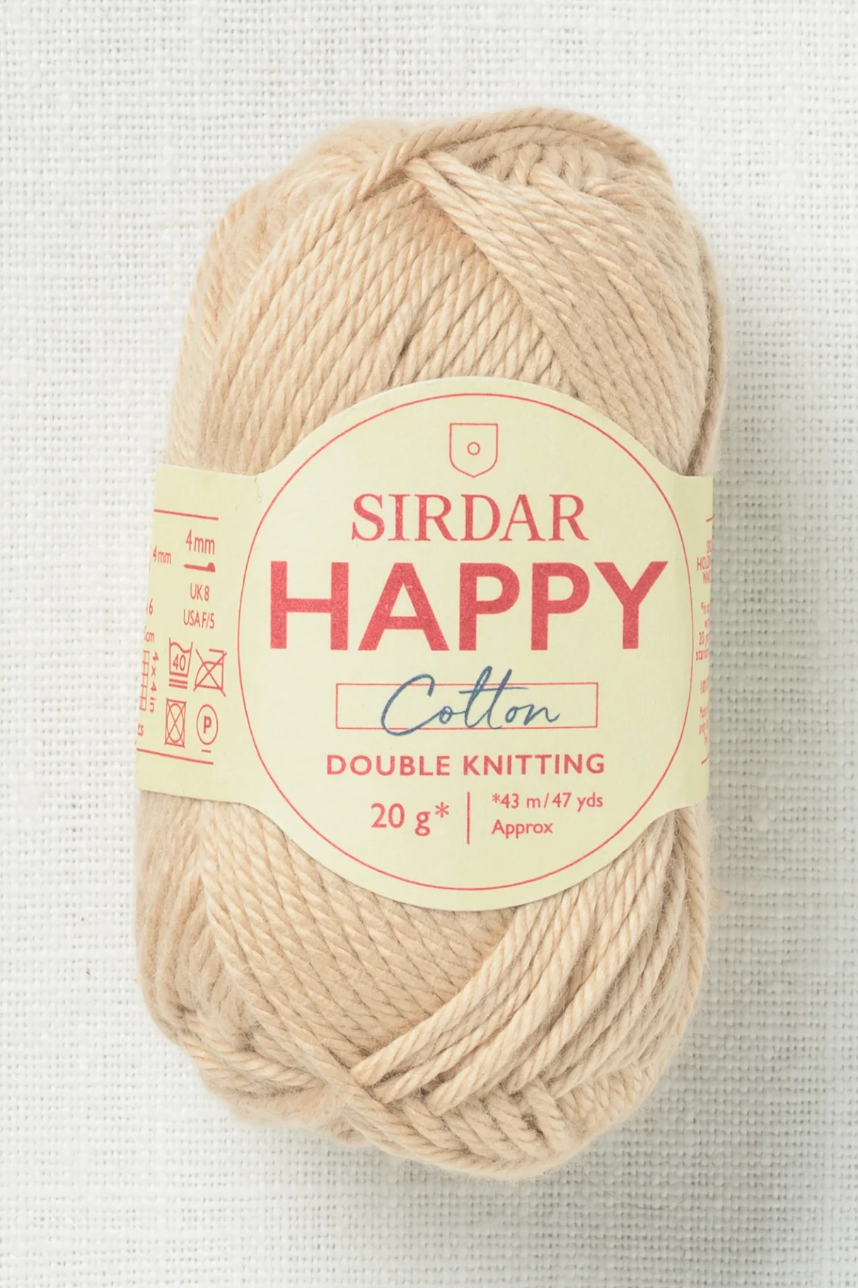 Sirdar Happy Cotton DK 773 Sandcastle