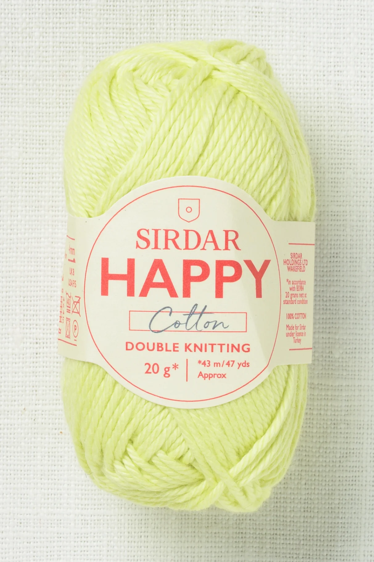 Sirdar Happy Cotton DK 778 Sherbet