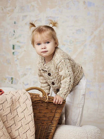 Siv Cardigan by LANGYARNS SWITZERLAND