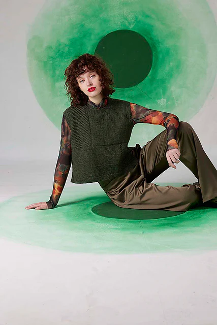 Slipover Esmeralda by LANGYARNS SWITZERLAND - Image 2