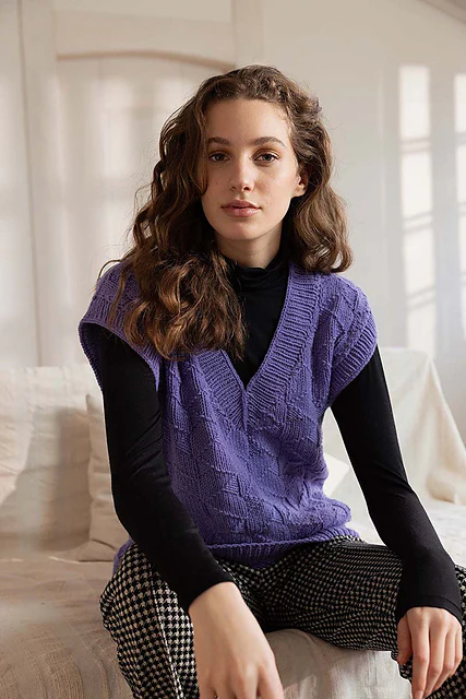 Slipover Karima by LANGYARNS SWITZERLAND - Image 2