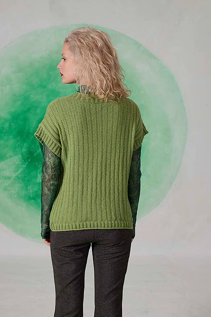 Slipover Nicoletta by LANGYARNS SWITZERLAND - Image 3