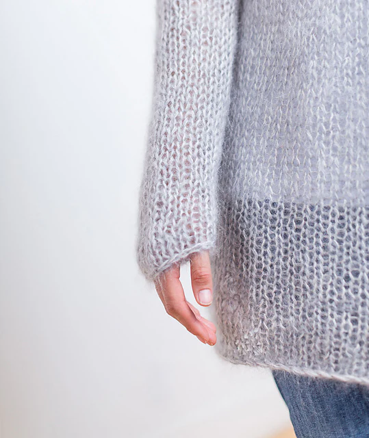 Slouchy Pullover by Churchmouse Yarns and Teas - Image 3