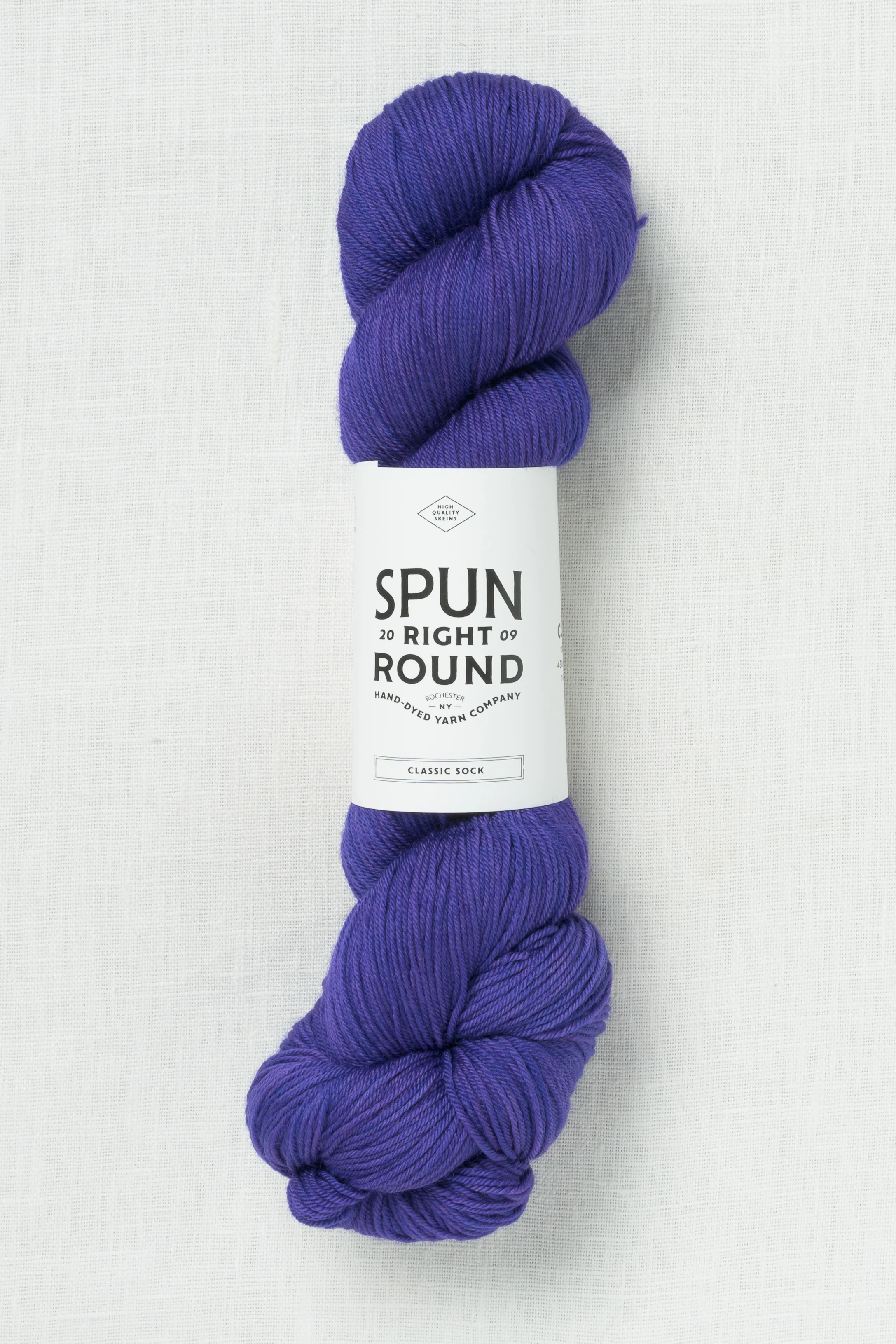 Spun Right Round Merino Aran Concord